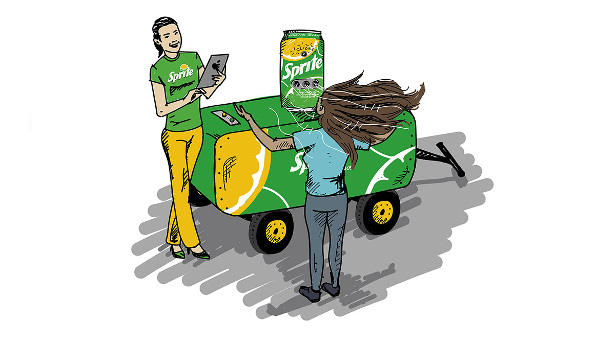 Sprite windblower