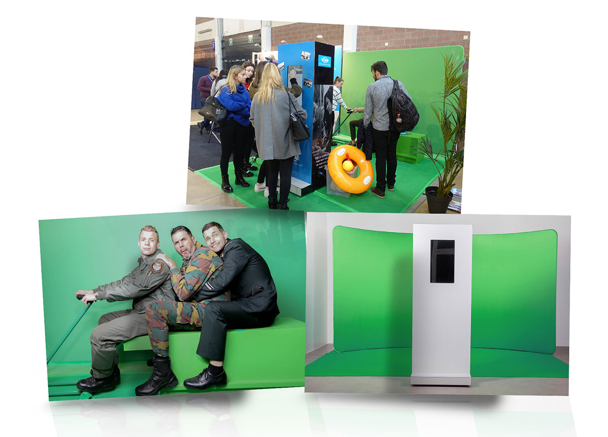 Mobiele fotostudio