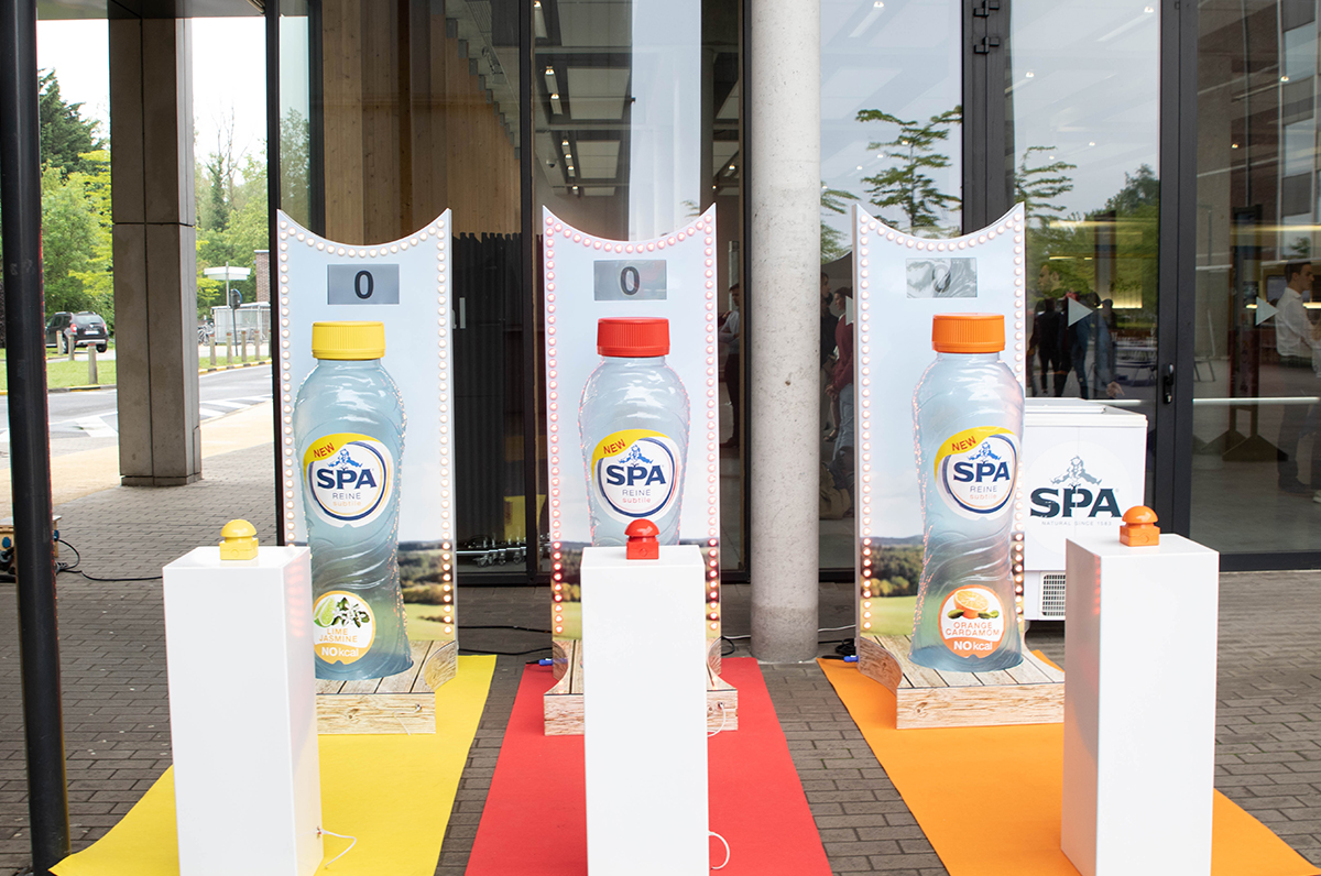 Spa interactieve displays